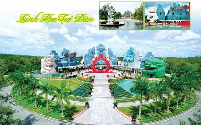 Một cảnh mai táng được thực hiện bởi Hoa viên nghĩa trang Bình Dương
