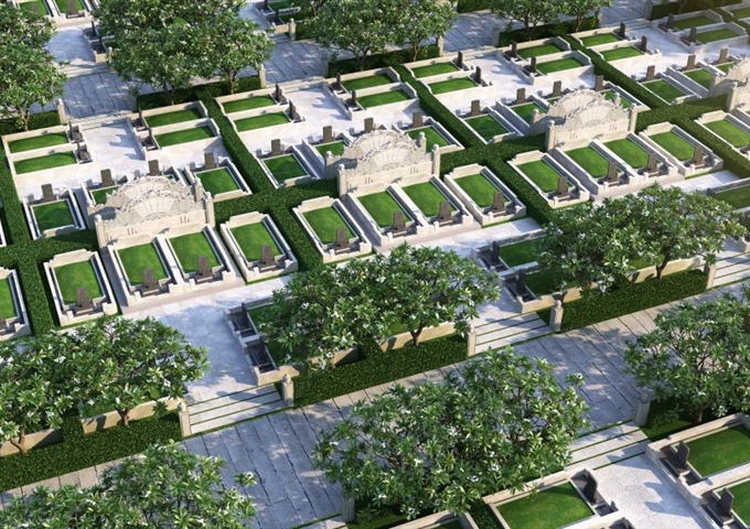 xây mộ gia tộc