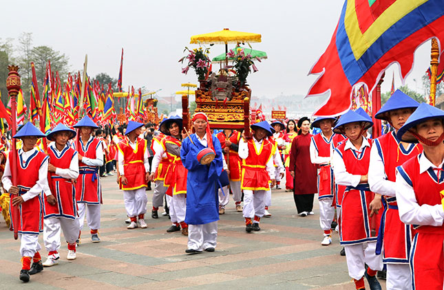 Các nghi lễ chính thức trong ngày giỗ tổ Hùng Vương