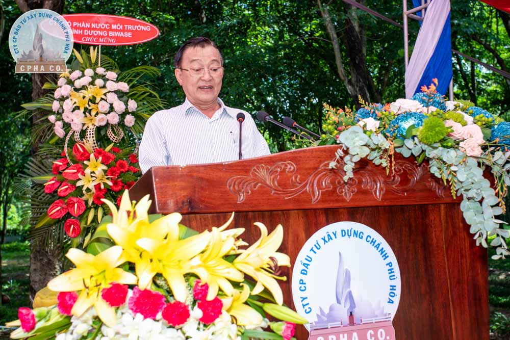 Chủ Tịch Nguyễn Văn Thiền Phát Biểu Khai Mạc Buổi Lễ