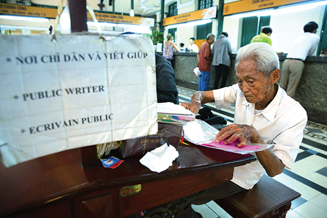 Người viết thư tay cuối cùng ở Sài Gòn qua đời