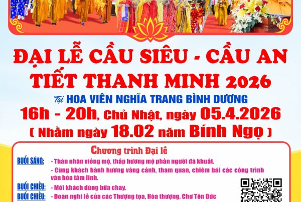 Đại Lễ Cầu Siêu – Cầu An Tiết Thanh Minh 2026