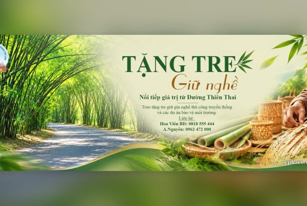HOA VIÊN NGHĨA TRANG BÌNH DƯƠNG TẶNG TRE MIỄN PHÍ – GÓP PHẦN GIỮ NGHỀ, HỖ TRỢ SINH KẾ VÀ BẢO VỆ MÔI TRƯỜNG